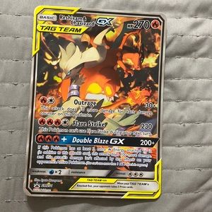 Reshiram&Charizard GX jumbo card